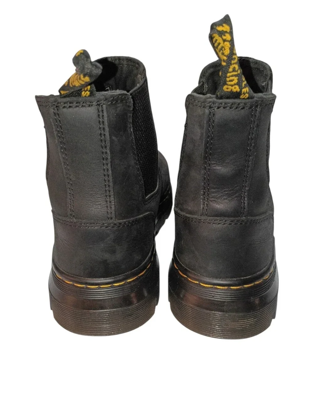 Dr. Martens Embury Leather Chelsea Boots Women's Sz 6 Men's Sz 5 Black Air Wair